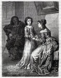 A sua cabeça é culpada se o seu coração não é culpado, Madame de Lanclos disse à sua filha Anne "Ninon" do Enclos (ou Ninon de Lenclos ou Ninon de Lanclos) de French School