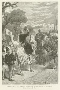 eles foram para os campos antes do Duque e da Duquesa de French School