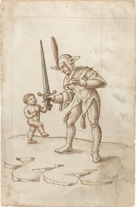 "Vire de lado a espada afiada" [fol. 44 reto]