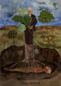 Retrato de Luther Burbank de Frida Kahlo