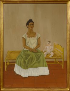 Autorretrato com cama de Frida Kahlo