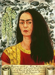 Autorretrato com cabelo solto; Autorretrato com Pelo Suelto