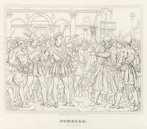 Othello, Acto I, Cena 2 (gravação) de Friedrich August Moritz Retzsch