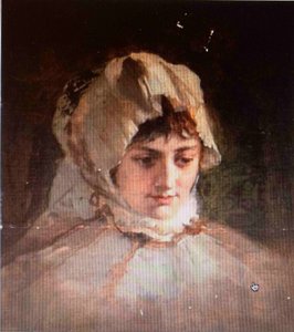 FriedrichAugustvonKaulbach MalerinMarieWeber recortado de Friedrich August von Kaulbach