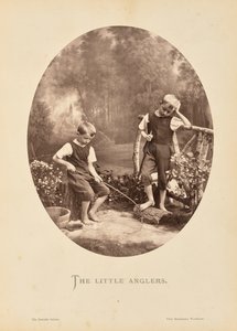 Os pequenos pescadores de Friedrich Bruckmann