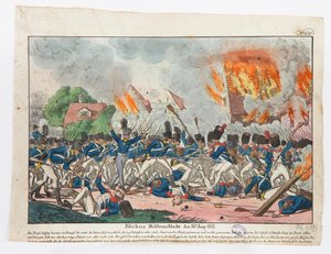 O heróico Blucher em batalha, 16 de junho de 1815, 1815