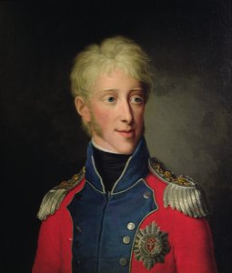 Frederick VI da Dinamarca, c.1810 (petróleo a bordo) de Friedrich Carl Groger