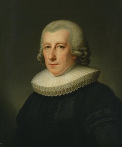 Retrato do Pastor Johann Bernhard Klefeker de Friedrich Carl Groger