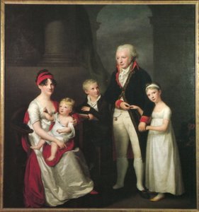 Família Gröger Souchay de Friedrich Carl Groger