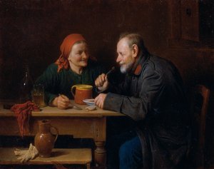 A refeição do meio-dia de Friedrich Friedländer Ritter von Malheim