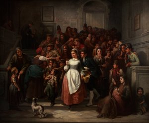 Após o sorteio da lotaria de Friedrich Friedländer Ritter von Malheim