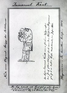 Mostarda de mistura de Kant, 1801 de Friedrich Hagemann