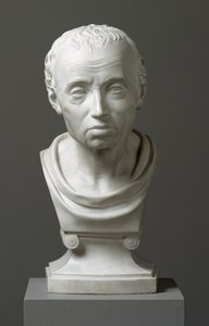 Retrato de Emmanuel Kant (1724-1804), 1801 (mármore)