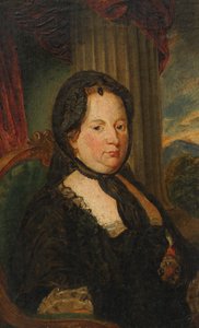 Imperatriz Maria Teresa de luto de Friedrich Hasslwander