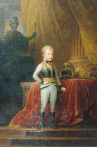Arquiduque Fernando como uma criança de Friedrich Heinrich Fuger