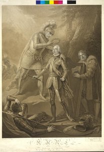 O rei Rodolfo I de Habsburgo coroou o arquiduque Carlos de Friedrich Heinrich Fuger