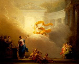 Musas de Tragédia e Comédia, de Friedrich Heinrich Fuger (1751-1818)