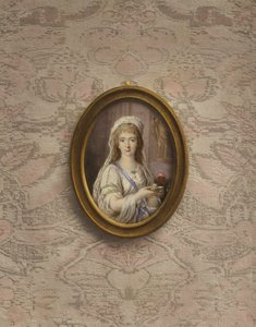 Retrato de uma virgem vestal de Friedrich Heinrich Fuger
