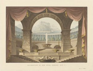 Decor voor opera 
