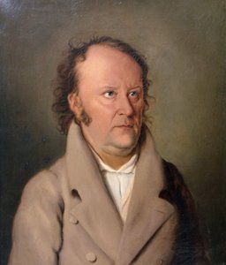 Retrato do escritor Jean Paul 1763-1825, 1810. de Friedrich Meier