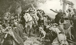 Hermann&39;s Triumph over the Romans (gravura)