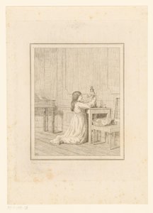 Rapariga com boneca
Cenas da vida quotidiana em Itália (título da série)
Figura prese dal vero (título da série sobre o objecto) de Friedrich Rehberg