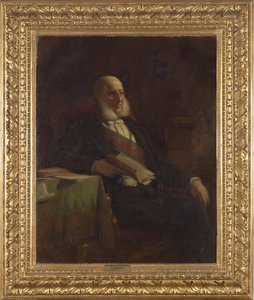 Anton Ritter von Schmerling (1805-1893), Presidente do Conselho Imperial Austríaco de Friedrich von Amerling