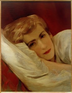 Friedrich (Fritz) Amerling na cabeceira