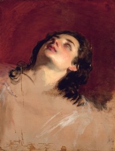 Estudo da cabeça de uma mulher de Friedrich von Amerling