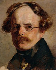 homem desconhecido de Friedrich von Amerling