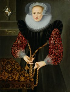 Retrato de Aefge Gijbland, dezessete anos, 1598