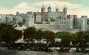 A torre de Londres, 1907. de Frith and Co