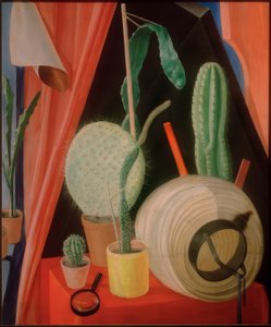 Natureza Morta com Cacti de Fritz Burmann