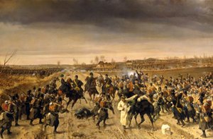A Batalha de Oberselk em 3 de Fevereiro de 1864 de Fritz L