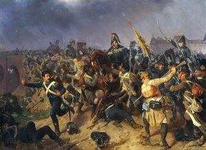 Episódio do Encontro perto de Znojmo em 1809 de Fritz L