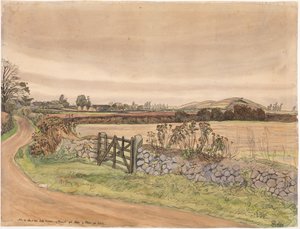 paisagem de outono de Fritz Syberg