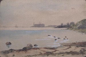 A Praia, Kronberg Helsinger de Fritz Syberg