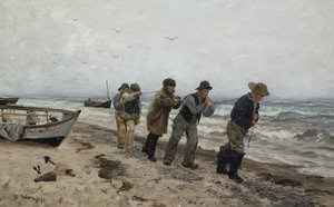 Pescadores de regresso a casa, Skagen