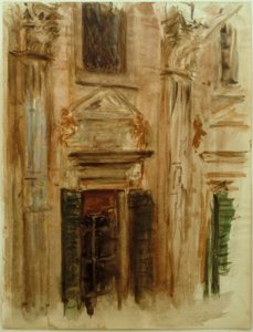 estudo arquitetura de Fritz von Uhde
