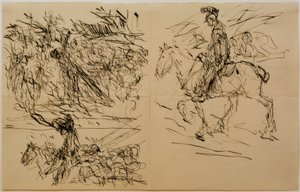 Estudos sobre "Gólgota" de Fritz von Uhde