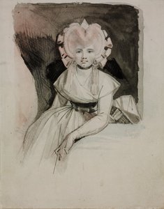 Retrato da esposa do artista de Füssli