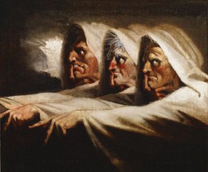 As Irmãs Estranhas As Três Bruxas, ca 1782