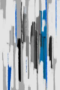 Linhas azuis abstratas de Fun Qui