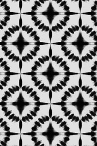 Padrão Shibori abstrato de Fun Qui