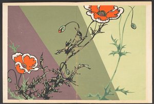 Shasei sôka môyô, Padrões de plantas e flores da vida