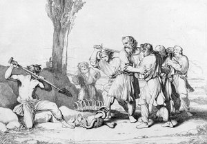 A morte do grão-duque Oleg, antes de 1839
