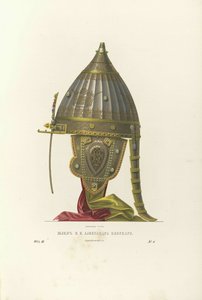 Capacete de Alexander Nevsky, década de 1840