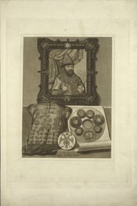 Armadura de Prata e Selo do Czar. Das antiguidades do Estado russo, antes de 1853