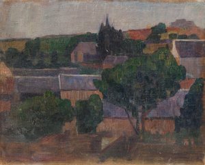 Aldeia na Bretanha de G.F. Clement