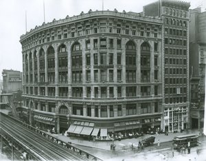 Loja de departamento Saks und Company, Nova York (foto de prata gelatinosa)